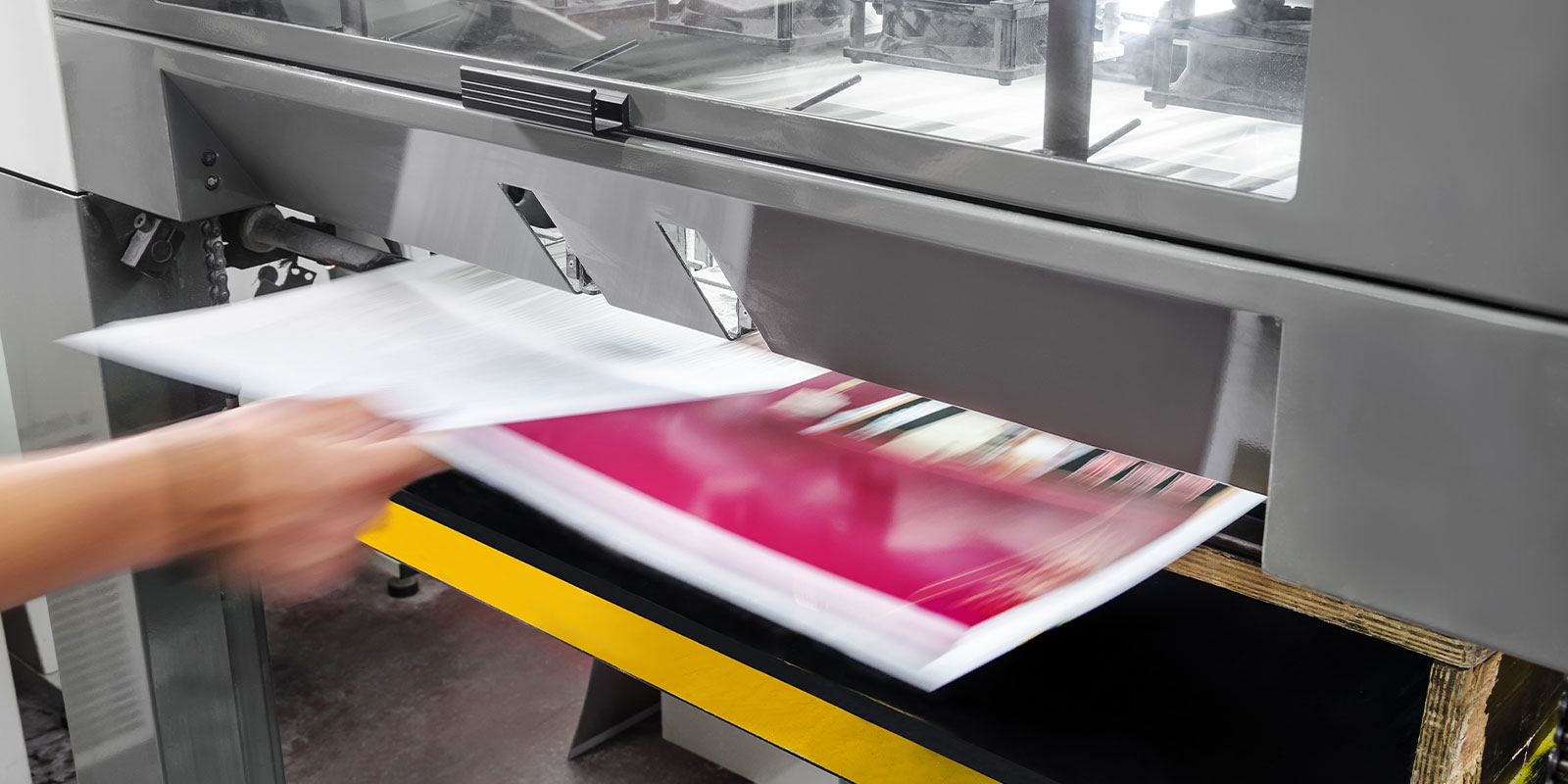 Request offset. Modern offset printing house. equipment for a press in a modern printing house.