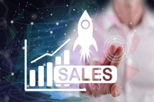 sales boost concept